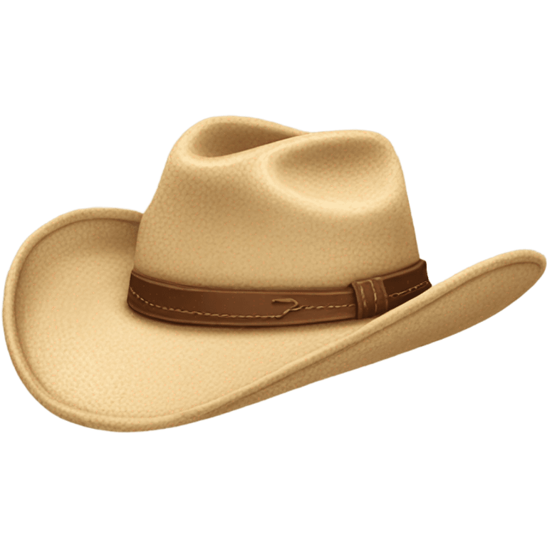 preppy cowboy hat emoji