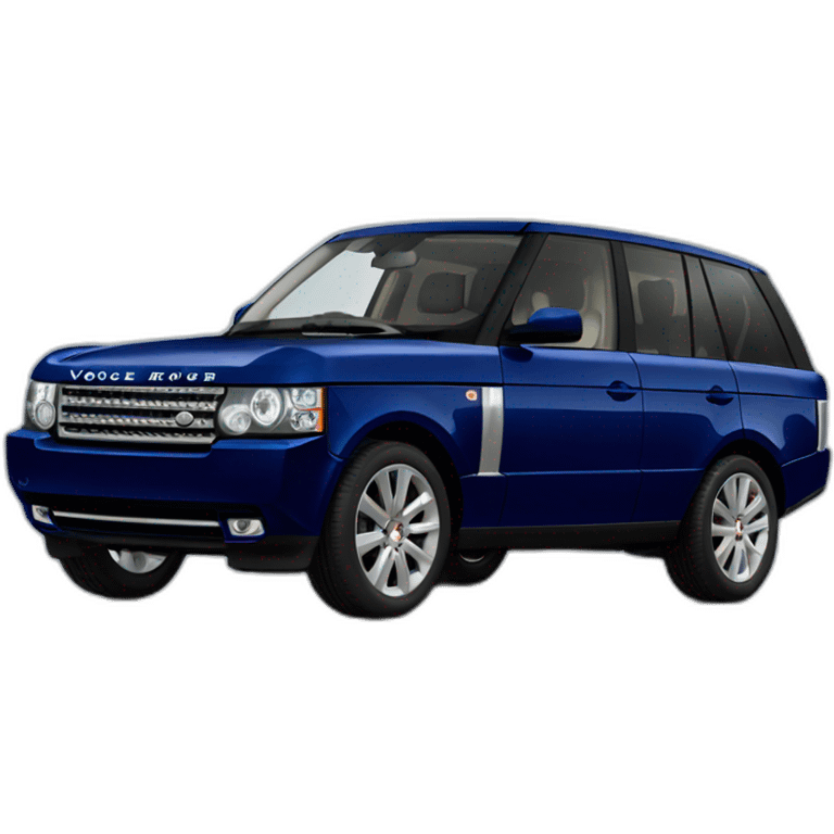 dark blue range rover vogue l322 emoji