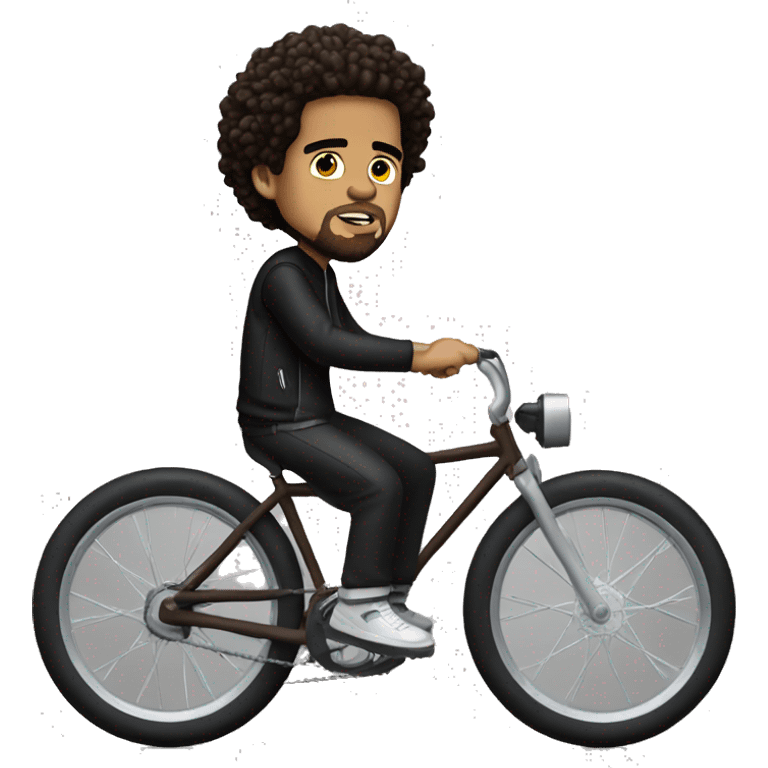 J.Cole on a bike emoji