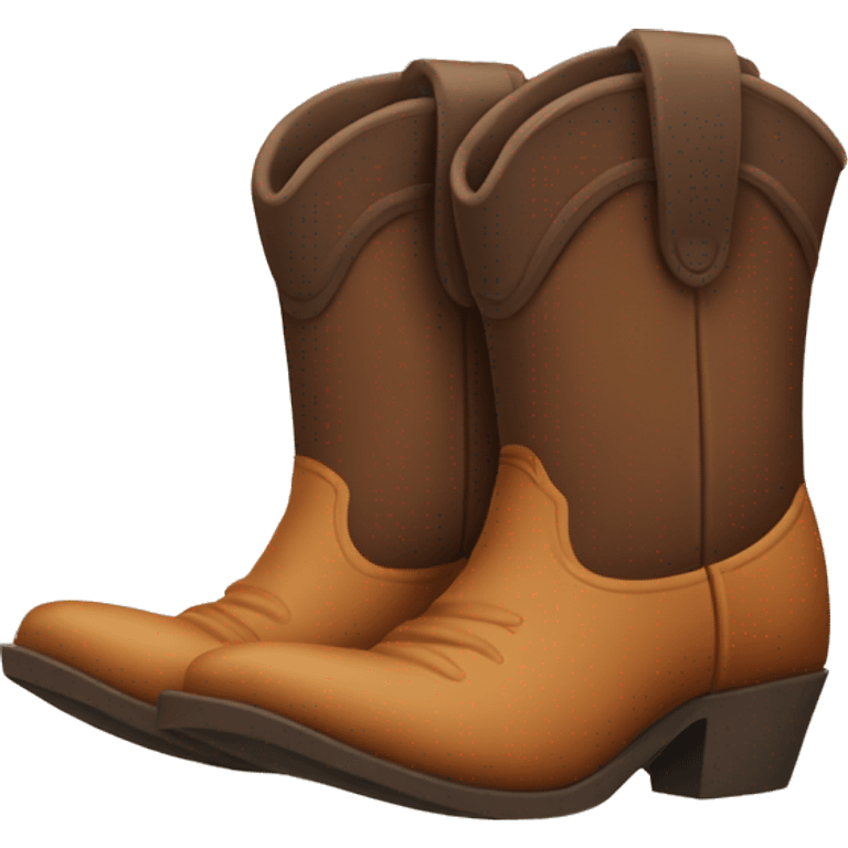 Cowboy boot emoji