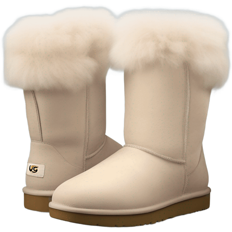 Platform uggs emoji