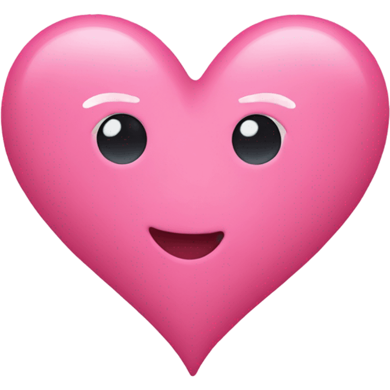 Pink heart emoji