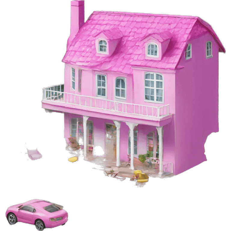 barbie house emoji