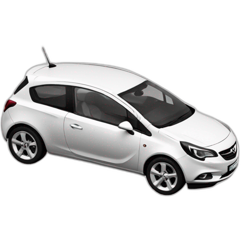 opel-corsa-2023-white emoji