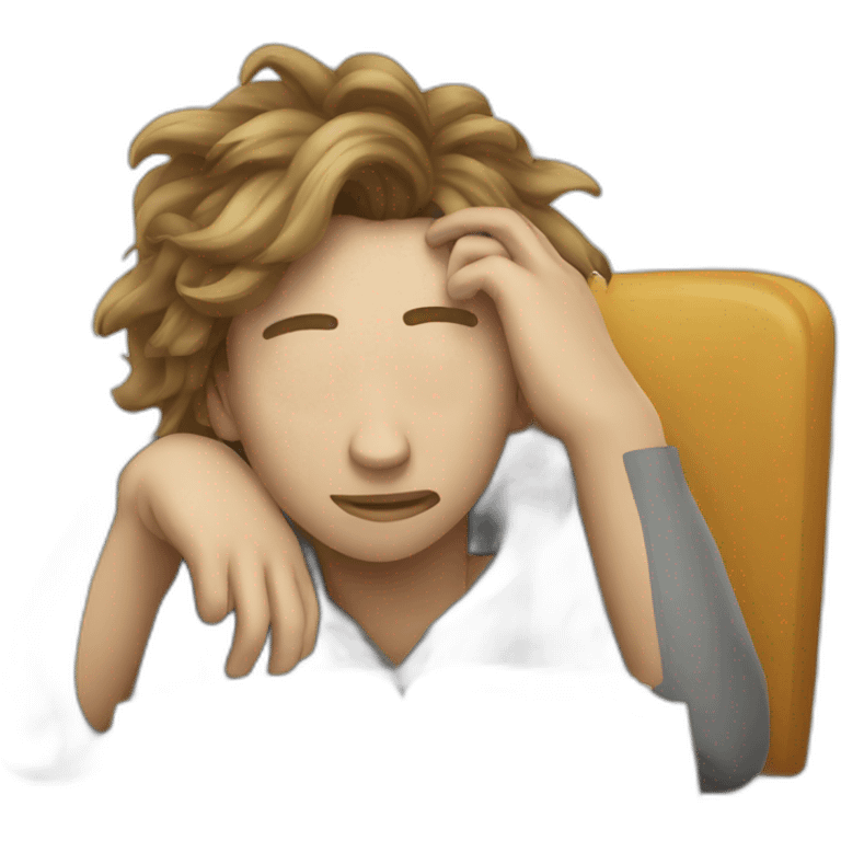 hungover student emoji