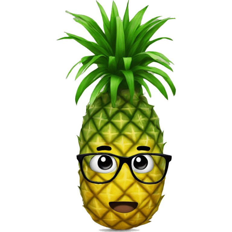 pineapple with hightop dreads emoji