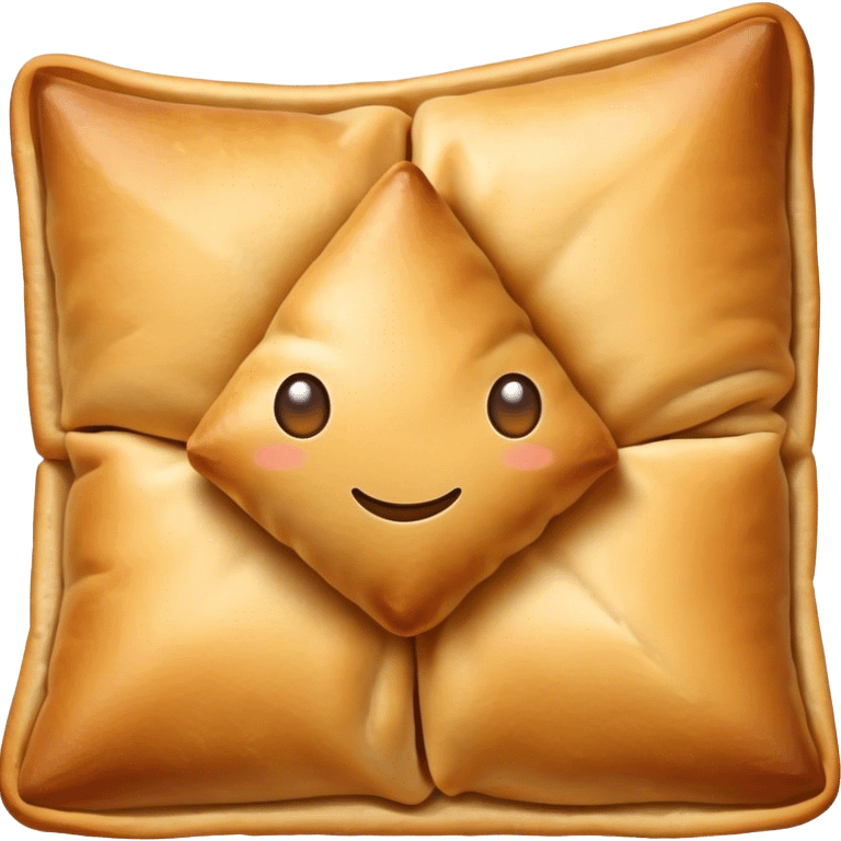 Traingle samosa emoji