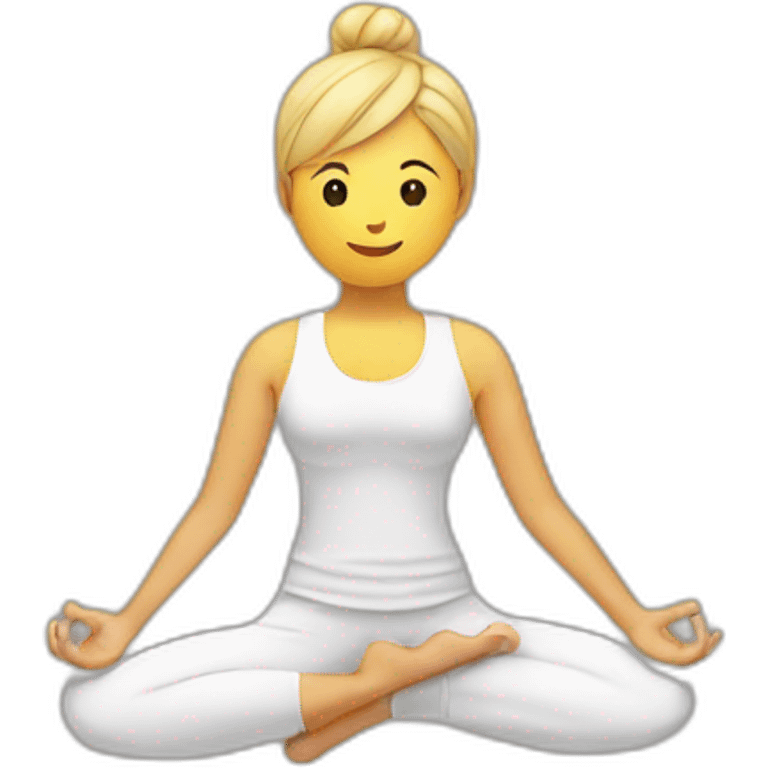 pelota de yoga emoji