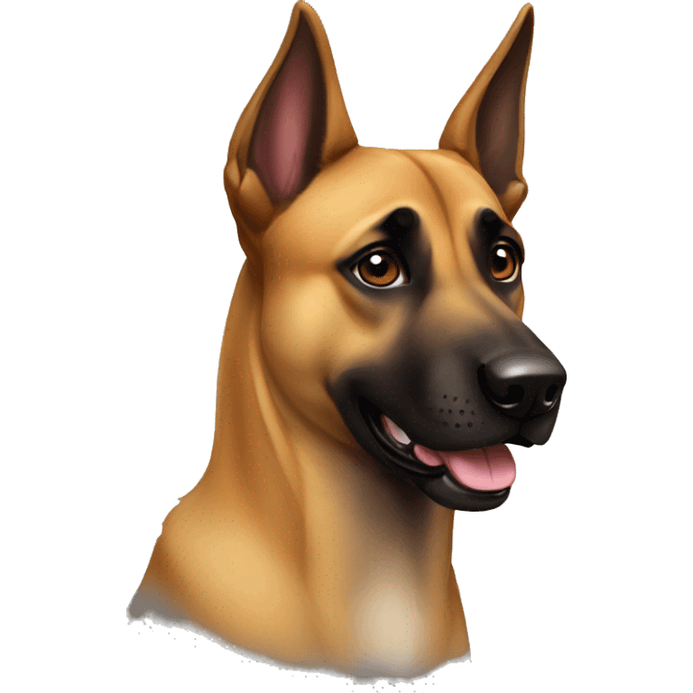 Chien malinois emoji