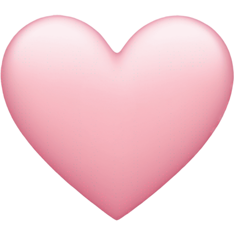 light pink heart emoji