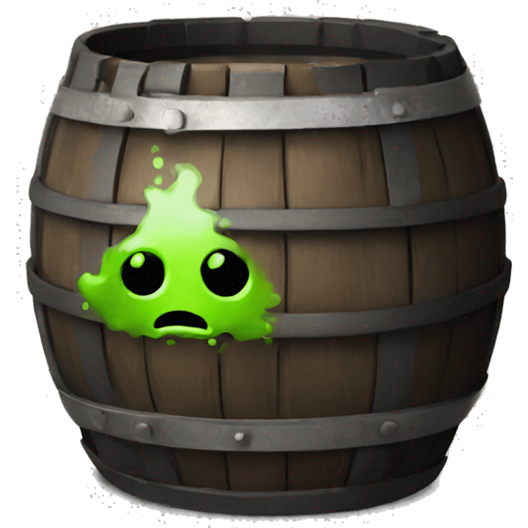 toxic barrel emoji