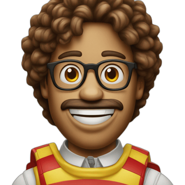 ronald mcdonalds emoji