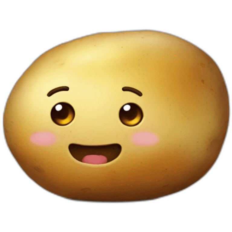 Attractive-potato emoji