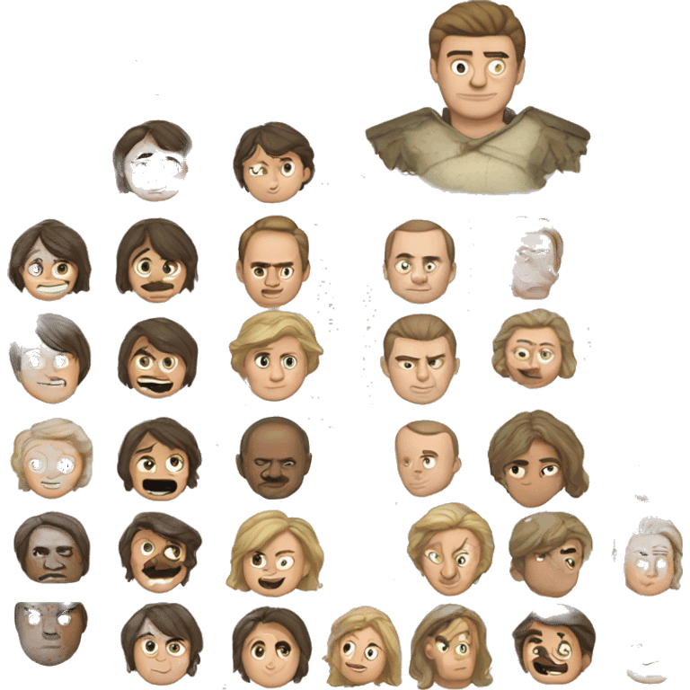 The hero of the Russian TV series "Наша Russia", Jamshut emoji