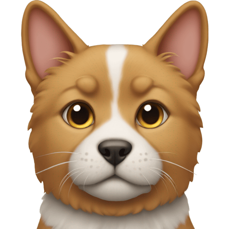 Dog cat emoji