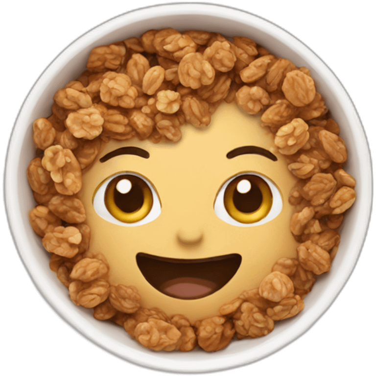 granola bowl emoji