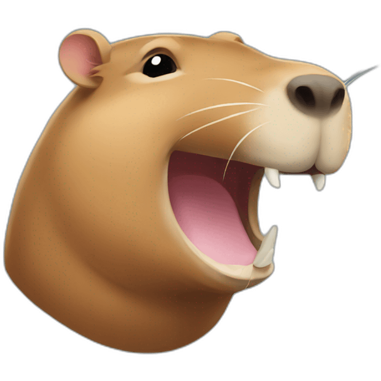 capybara laughing emoji