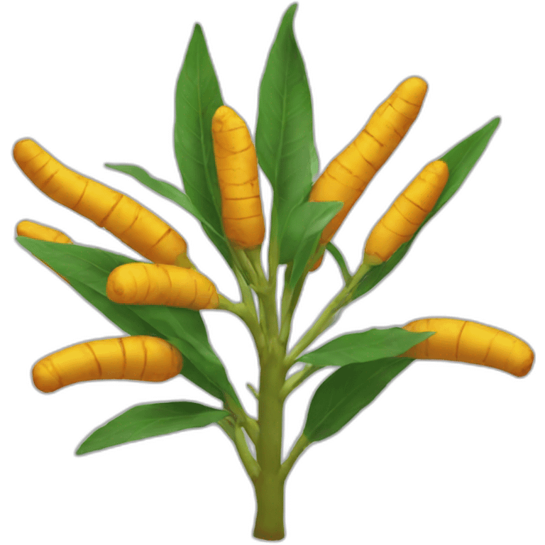 Tumeric root emoji