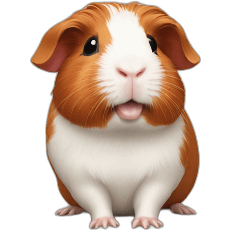 Guinea pig red emoji