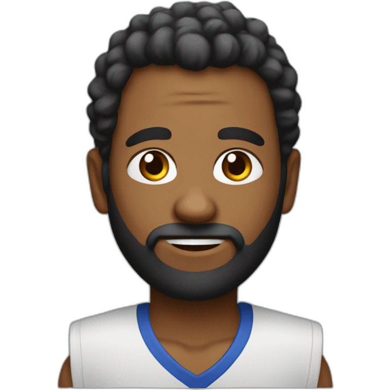 Abraham licoln as a ball emoji