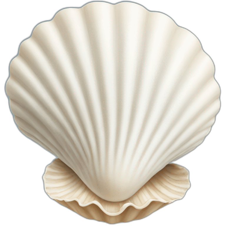 White Sea shell emoji