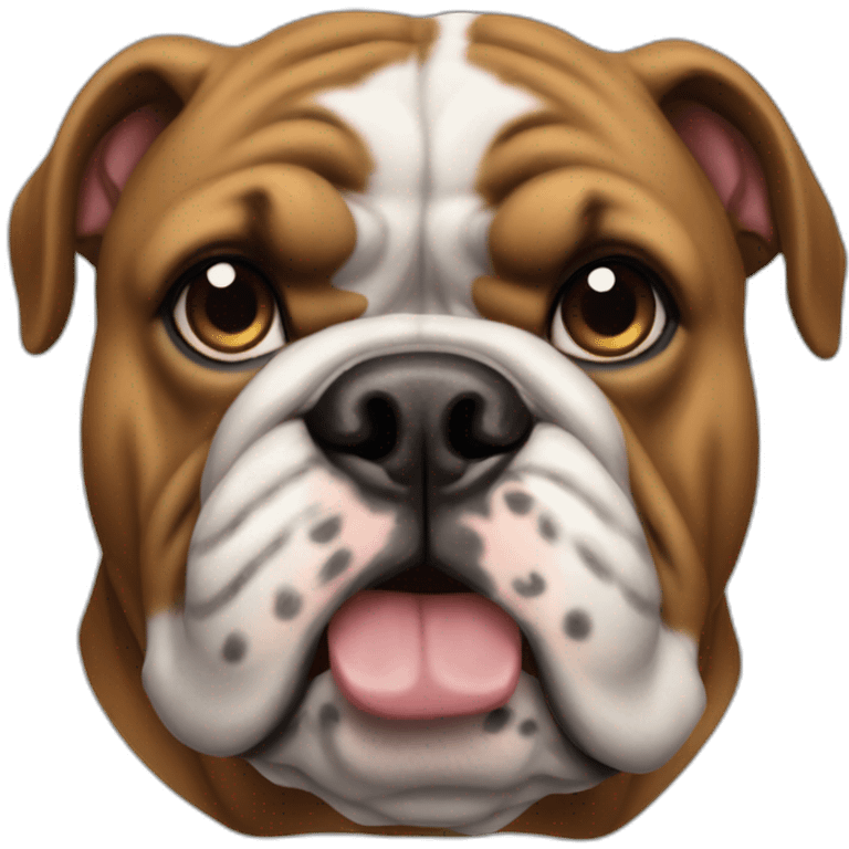 John Hancock as a bulldog emoji