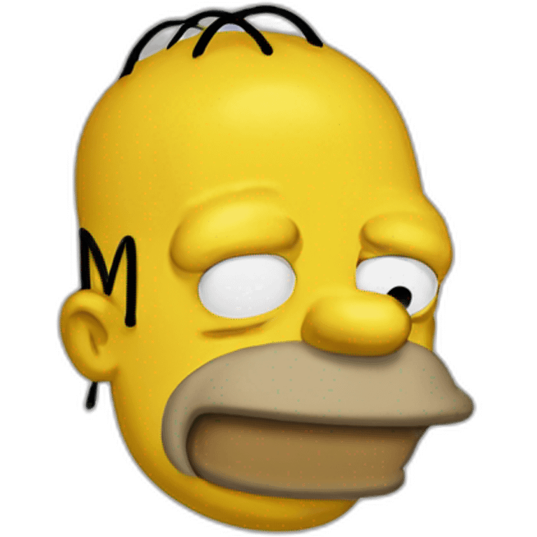 Homer simpson good emoji