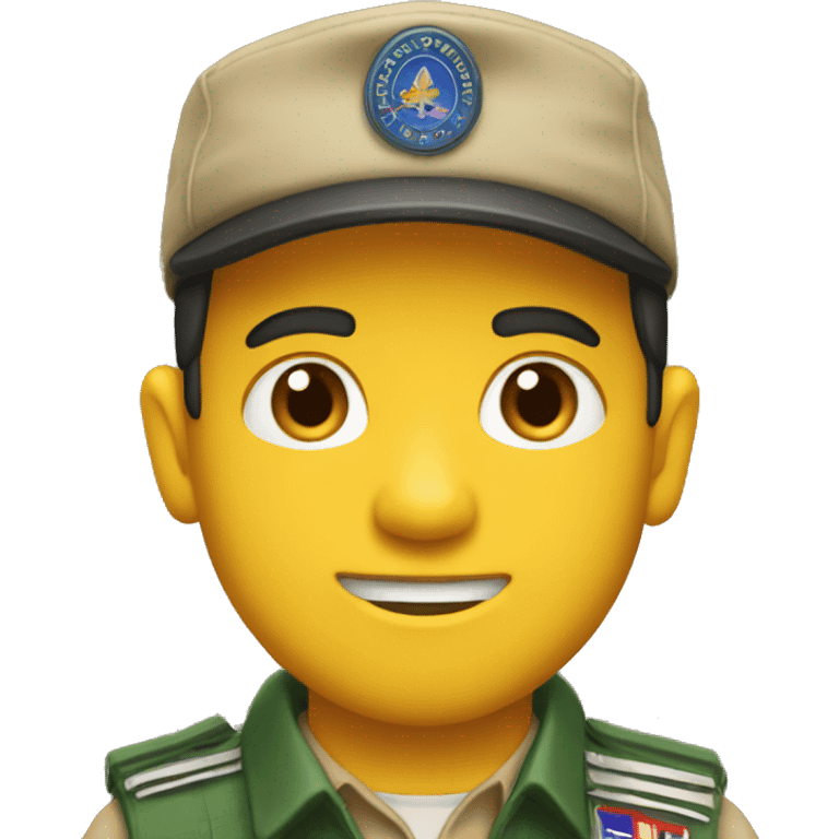 saludo scout emoji