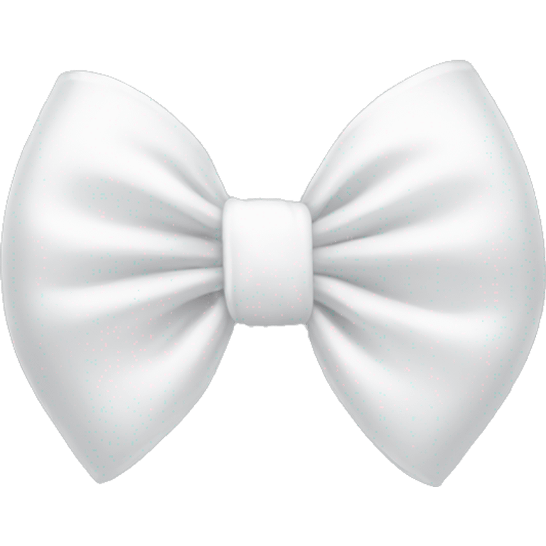 White bow emoji