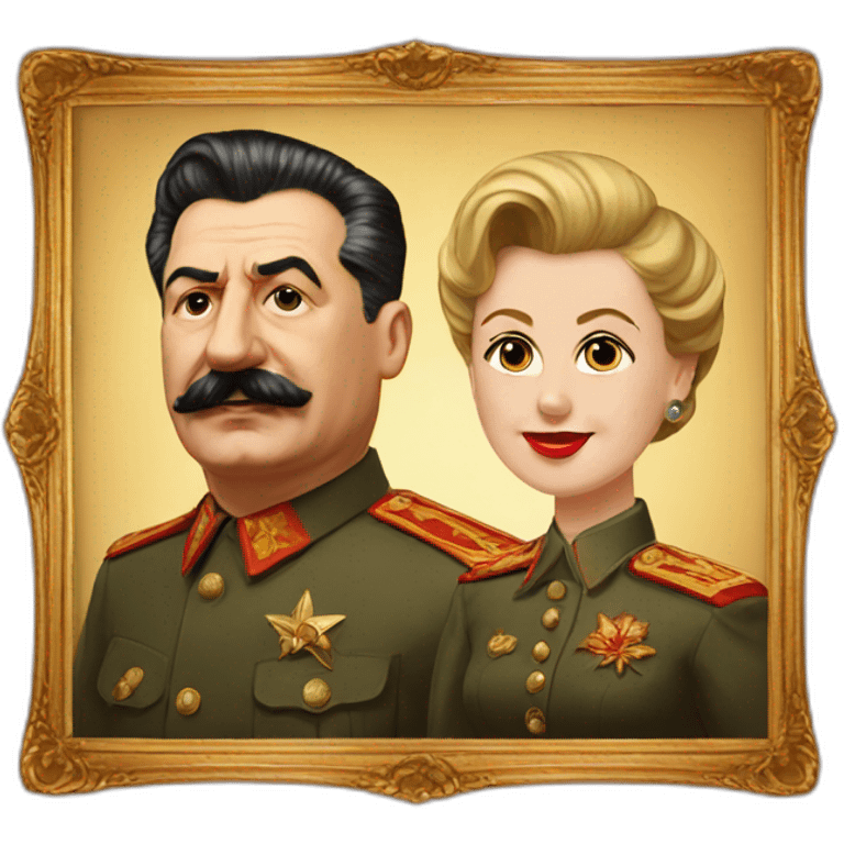 Stalin and Peron emoji