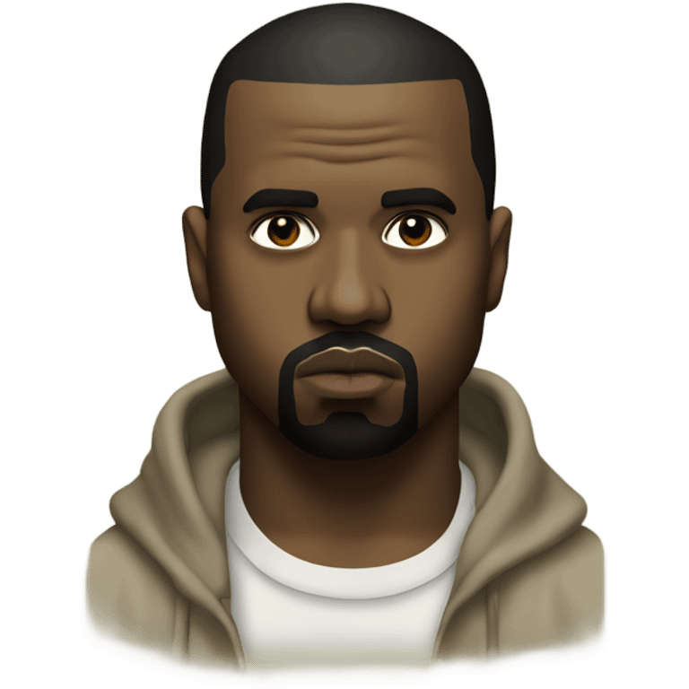 kanye west album cover emoji