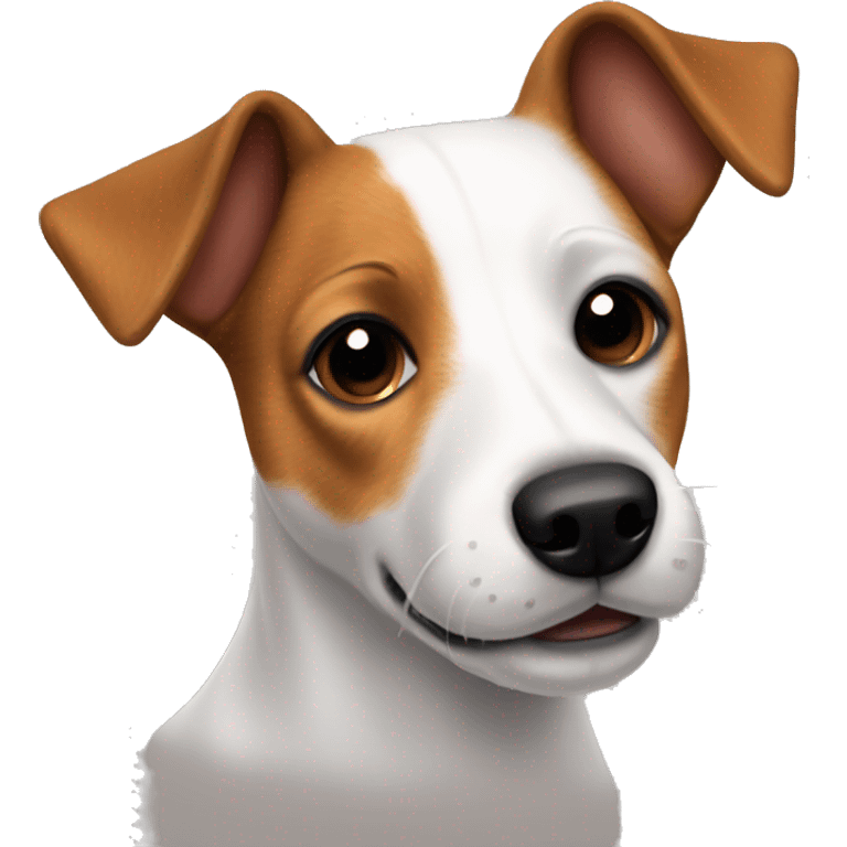 Jack Russell Terrier pointy ears emoji