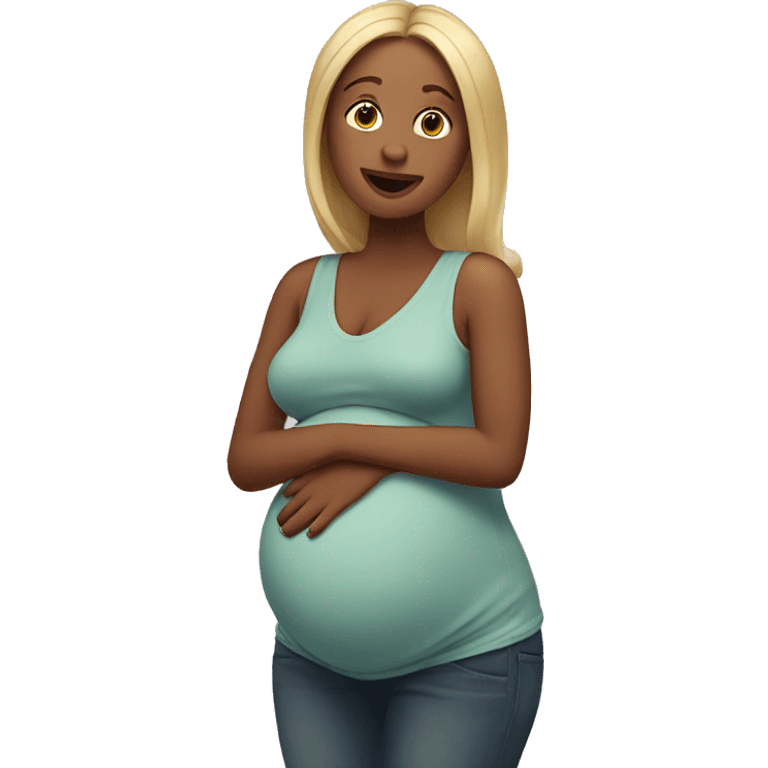 pregnant emoji