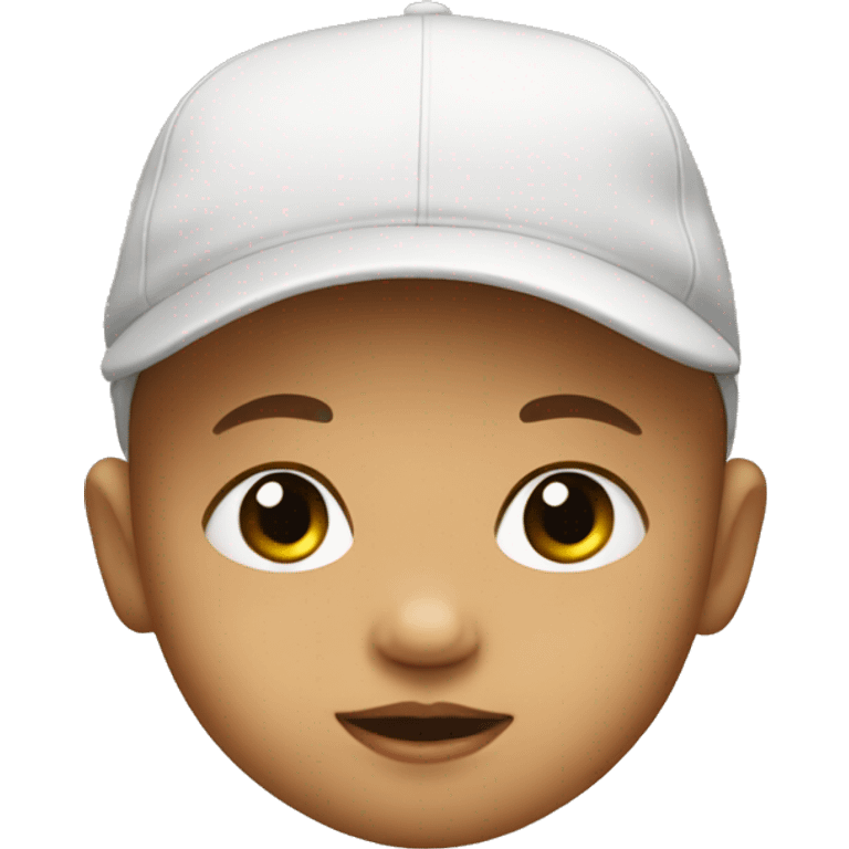 Baby with cap emoji