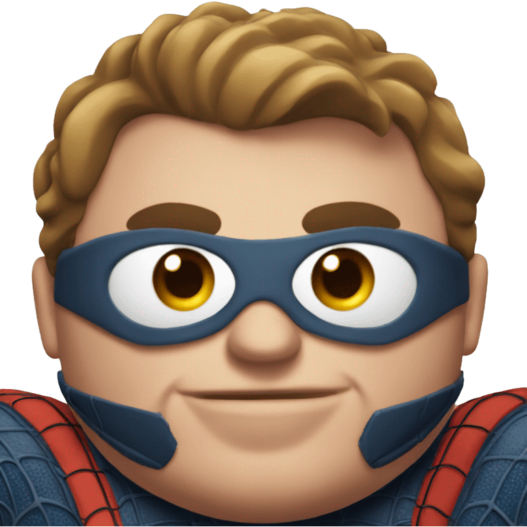 Fat Spider Man emoji