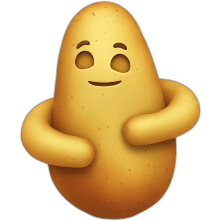 2 potatos hug emoji