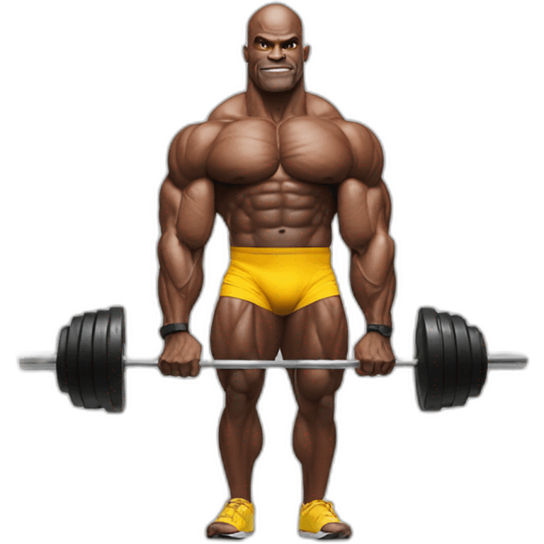 ronnie coleman lifting squat emoji