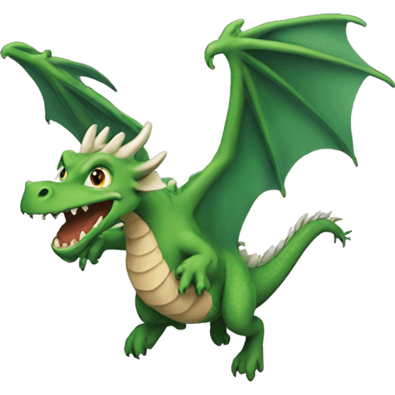 dragon flying  emoji