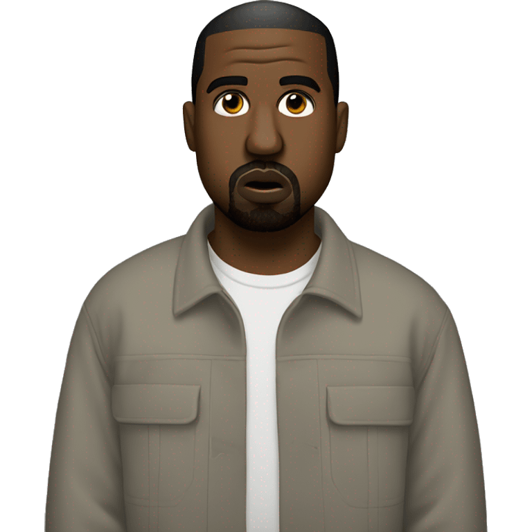 Kanye west silent emoji