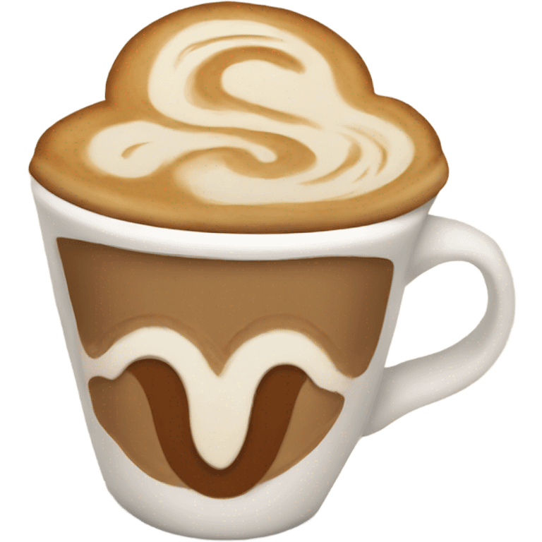 Coffee latte emoji