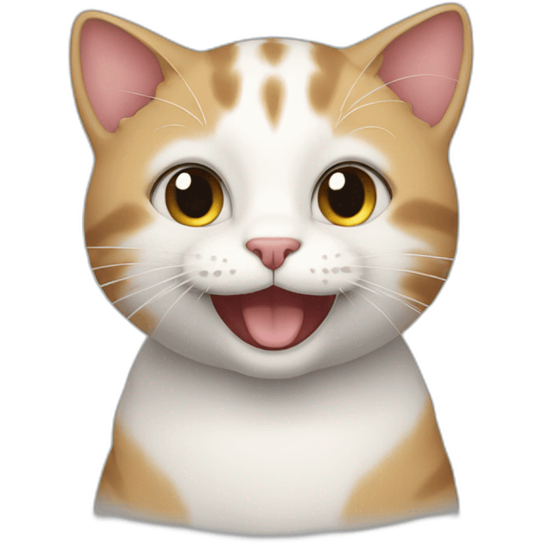 cat happy  emoji