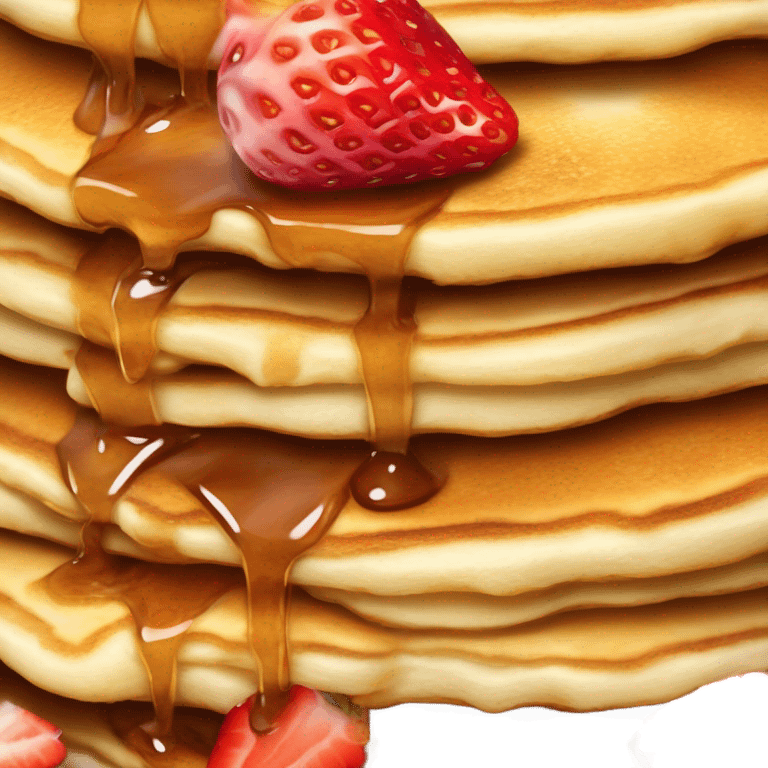 Straberry pancakes emoji