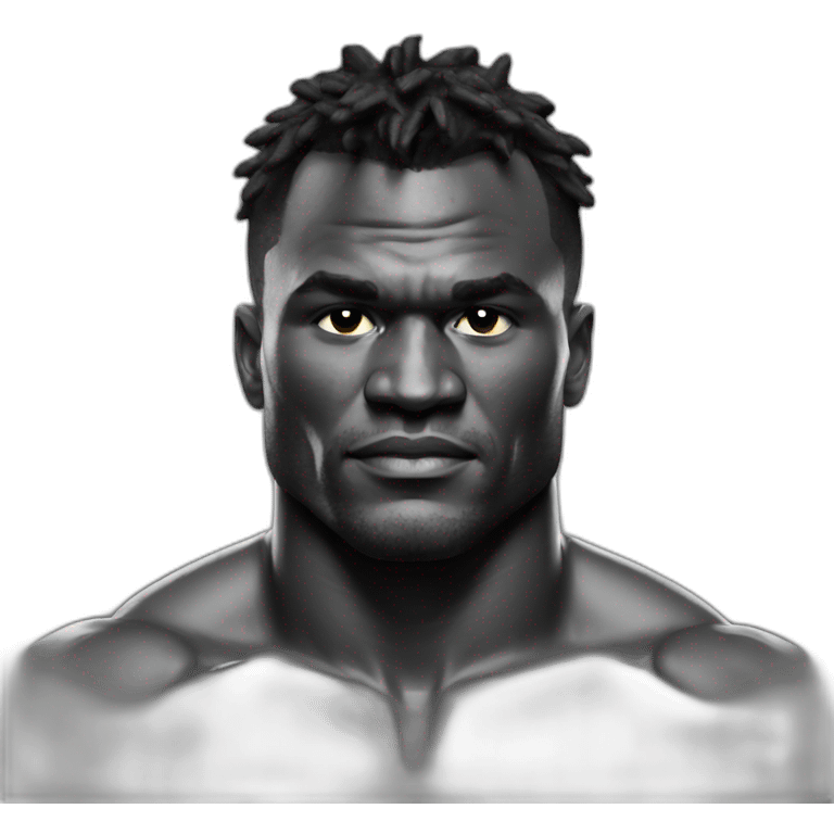 Francis Ngannou emoji