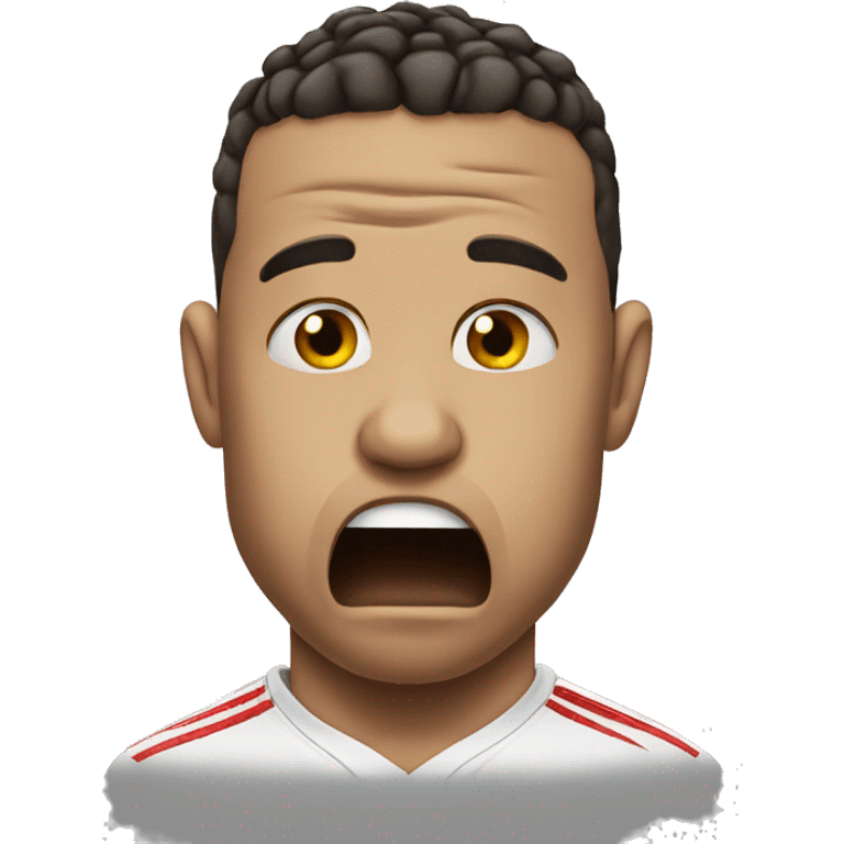 England crying because football championship  emoji