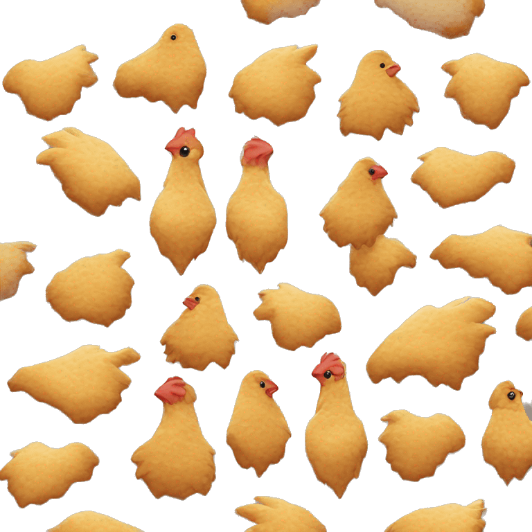 Chicken skin emoji