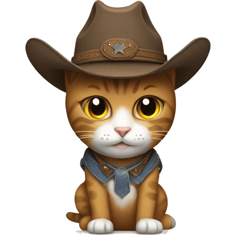 cowboy cat emoji