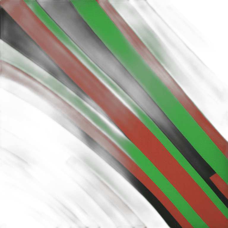 red green black stripes flag emoji