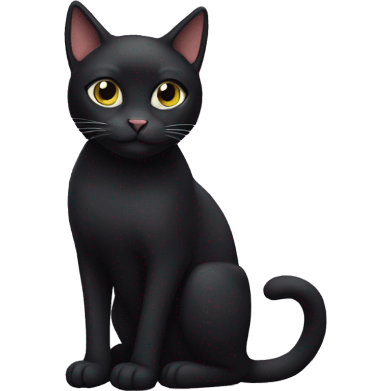 Black cat emoji