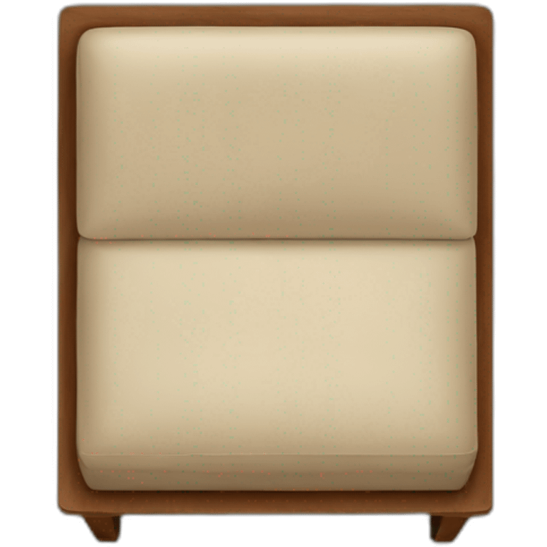 furniture top view emoji