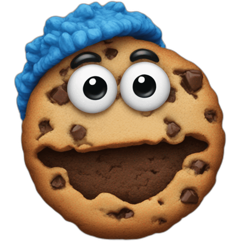 cookie monster emoji